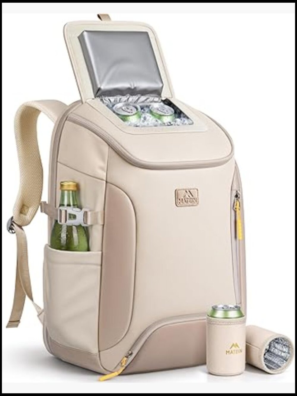 Cooler Backpack Insulated Lunch Bag for Beach Picnic Hiking Camping Leakproof